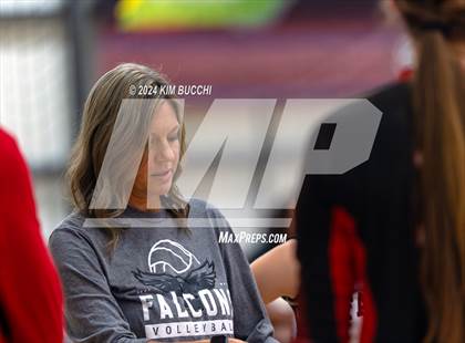 Thumbnail 3 in Anderson HomeSchool vs Fort Wayne (Midwest Volleyball Classic) photogallery.
