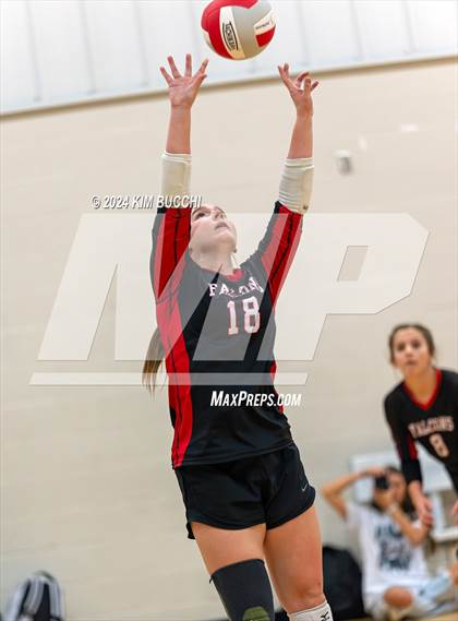 Thumbnail 2 in Anderson HomeSchool vs Fort Wayne (Midwest Volleyball Classic) photogallery.