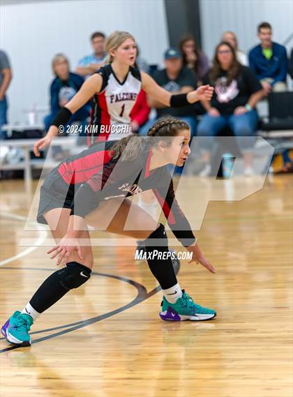 Thumbnail 3 in Anderson HomeSchool vs Fort Wayne (Midwest Volleyball Classic) photogallery.