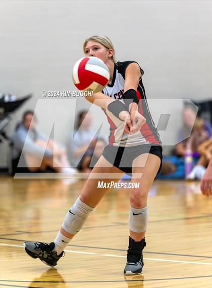 Thumbnail 2 in Anderson HomeSchool vs Fort Wayne (Midwest Volleyball Classic) photogallery.