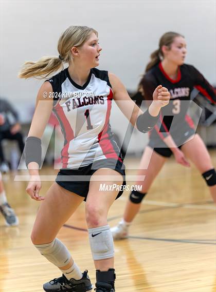 Thumbnail 1 in Anderson HomeSchool vs Fort Wayne (Midwest Volleyball Classic) photogallery.