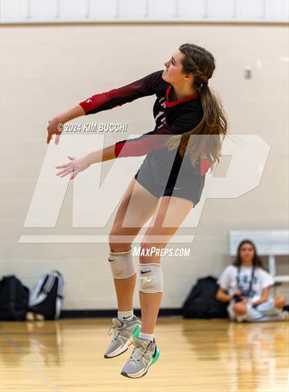 Thumbnail 1 in Anderson HomeSchool vs Fort Wayne (Midwest Volleyball Classic) photogallery.