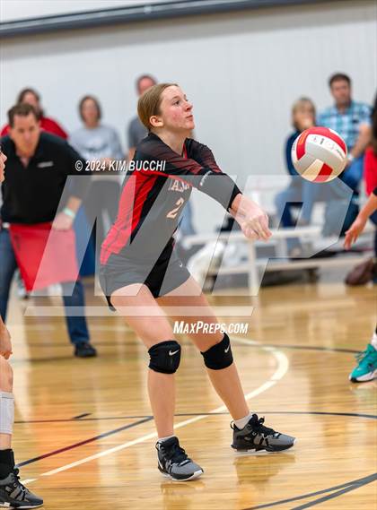 Thumbnail 3 in Anderson HomeSchool vs Fort Wayne (Midwest Volleyball Classic) photogallery.