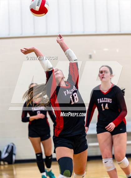 Thumbnail 2 in Anderson HomeSchool vs Fort Wayne (Midwest Volleyball Classic) photogallery.