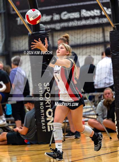 Thumbnail 1 in Anderson HomeSchool vs Fort Wayne (Midwest Volleyball Classic) photogallery.
