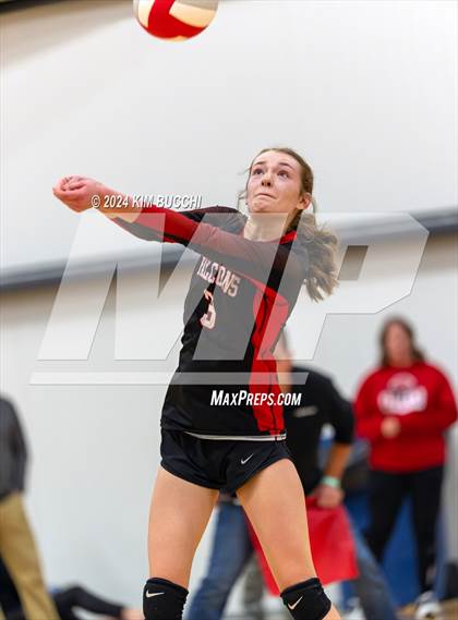Thumbnail 2 in Anderson HomeSchool vs Fort Wayne (Midwest Volleyball Classic) photogallery.