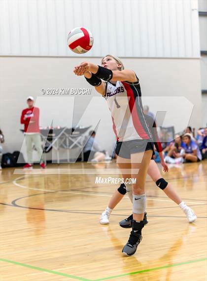 Thumbnail 1 in Anderson HomeSchool vs Fort Wayne (Midwest Volleyball Classic) photogallery.
