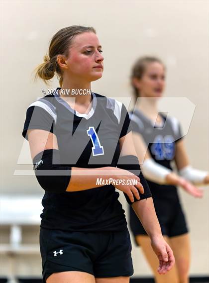 Thumbnail 2 in Anderson HomeSchool vs Fort Wayne (Midwest Volleyball Classic) photogallery.