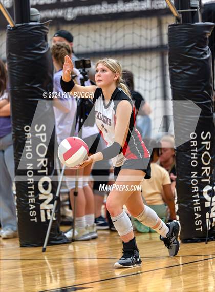 Thumbnail 2 in Anderson HomeSchool vs Fort Wayne (Midwest Volleyball Classic) photogallery.