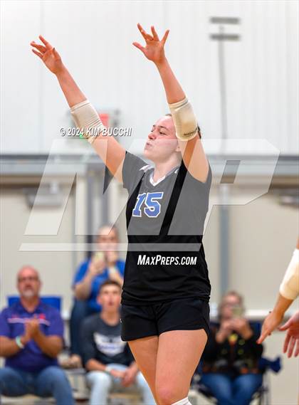 Thumbnail 2 in Anderson HomeSchool vs Fort Wayne (Midwest Volleyball Classic) photogallery.