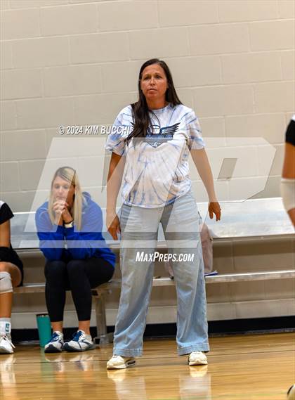 Thumbnail 3 in Anderson HomeSchool vs Fort Wayne (Midwest Volleyball Classic) photogallery.