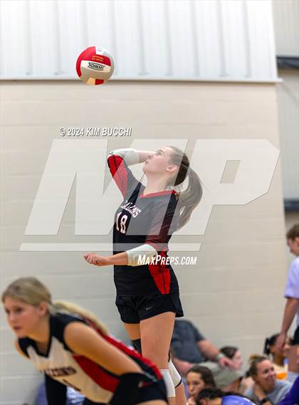 Thumbnail 3 in Anderson HomeSchool vs Fort Wayne (Midwest Volleyball Classic) photogallery.