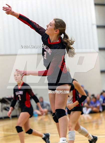 Thumbnail 1 in Anderson HomeSchool vs Fort Wayne (Midwest Volleyball Classic) photogallery.