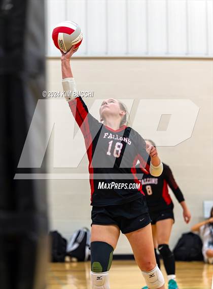 Thumbnail 3 in Anderson HomeSchool vs Fort Wayne (Midwest Volleyball Classic) photogallery.
