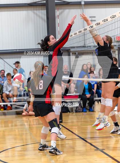 Thumbnail 1 in Anderson HomeSchool vs Fort Wayne (Midwest Volleyball Classic) photogallery.