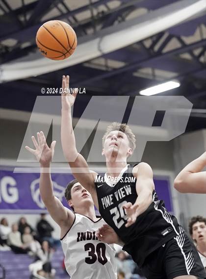 Thumbnail 3 in Pine View vs. Elko (Riverton Holiday Tournament) photogallery.