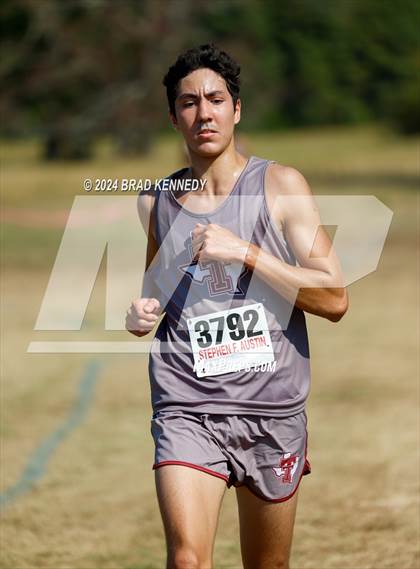 Thumbnail 3 in UIL 2A Boys Cross Country District 23 Meet photogallery.
