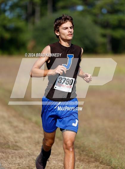 Thumbnail 1 in UIL 2A Boys Cross Country District 23 Meet photogallery.
