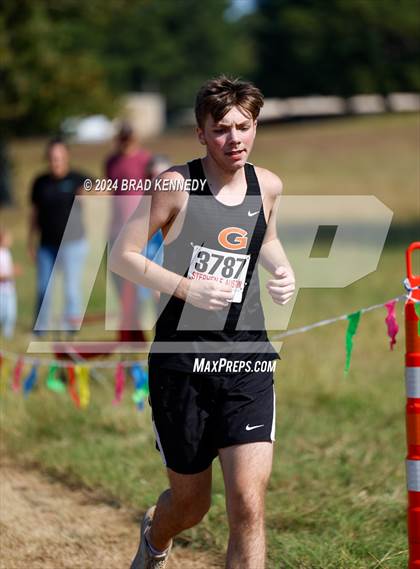 Thumbnail 1 in UIL 2A Boys Cross Country District 23 Meet photogallery.