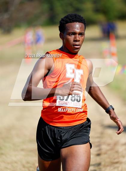 Thumbnail 2 in UIL 2A Boys Cross Country District 23 Meet photogallery.