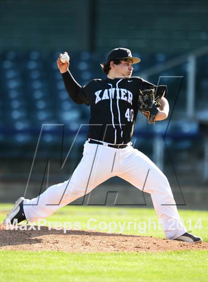 Thumbnail 2 in Xavier vs. Fairfield Prep (SCC Semifinal) photogallery.