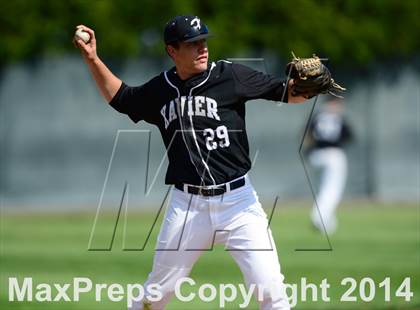 Thumbnail 2 in Xavier vs. Fairfield Prep (SCC Semifinal) photogallery.