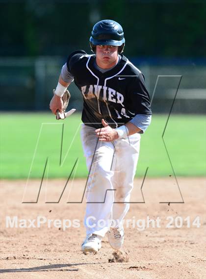 Thumbnail 2 in Xavier vs. Fairfield Prep (SCC Semifinal) photogallery.