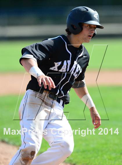 Thumbnail 3 in Xavier vs. Fairfield Prep (SCC Semifinal) photogallery.