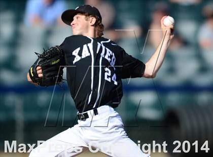 Thumbnail 2 in Xavier vs. Fairfield Prep (SCC Semifinal) photogallery.