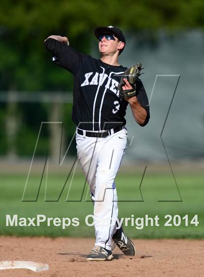 Thumbnail 1 in Xavier vs. Fairfield Prep (SCC Semifinal) photogallery.