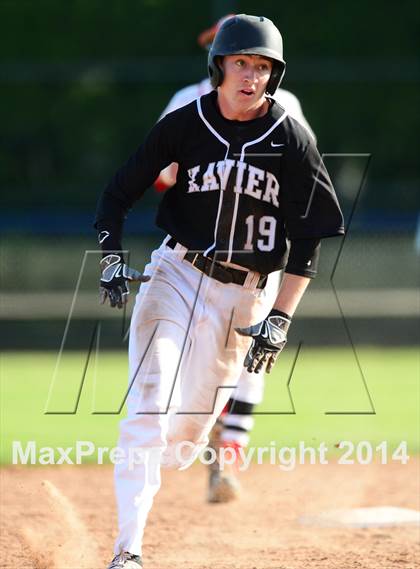 Thumbnail 3 in Xavier vs. Fairfield Prep (SCC Semifinal) photogallery.