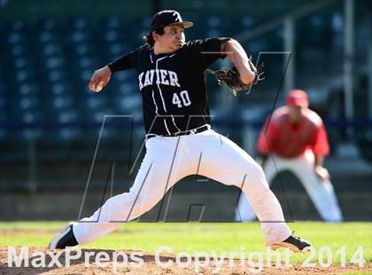 Thumbnail 1 in Xavier vs. Fairfield Prep (SCC Semifinal) photogallery.