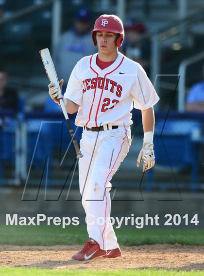 Thumbnail 2 in Xavier vs. Fairfield Prep (SCC Semifinal) photogallery.