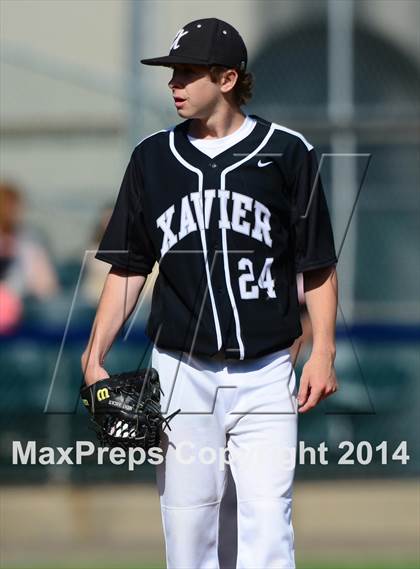 Thumbnail 2 in Xavier vs. Fairfield Prep (SCC Semifinal) photogallery.
