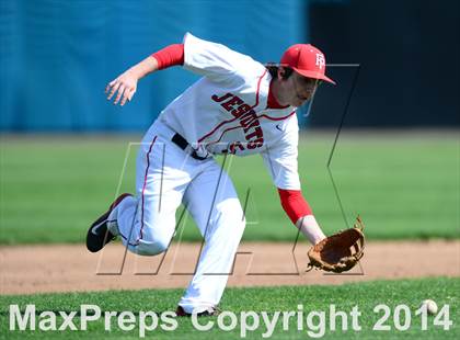 Thumbnail 3 in Xavier vs. Fairfield Prep (SCC Semifinal) photogallery.