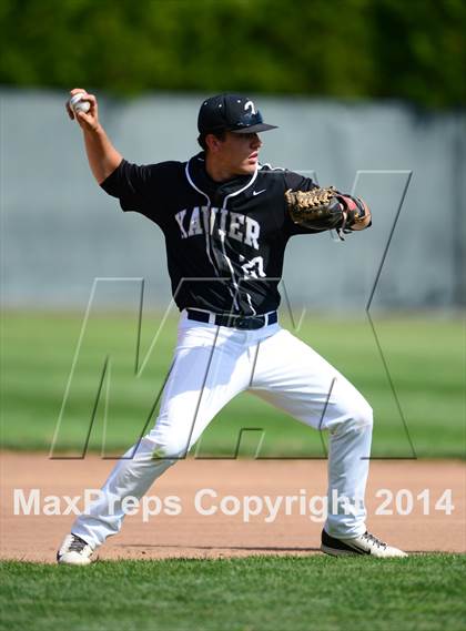 Thumbnail 2 in Xavier vs. Fairfield Prep (SCC Semifinal) photogallery.