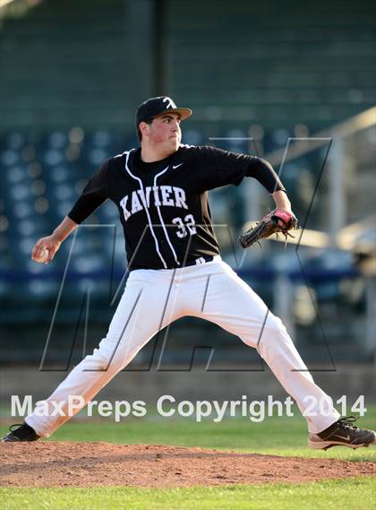 Thumbnail 2 in Xavier vs. Fairfield Prep (SCC Semifinal) photogallery.