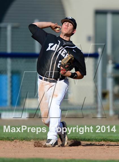 Thumbnail 3 in Xavier vs. Fairfield Prep (SCC Semifinal) photogallery.