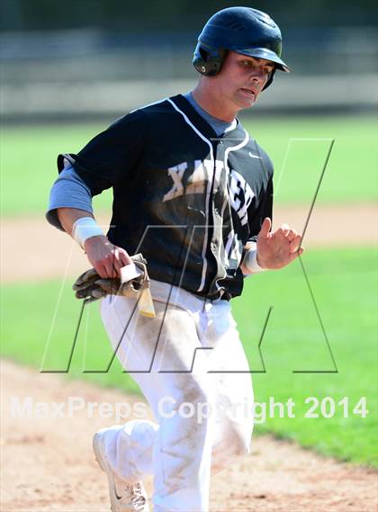 Thumbnail 2 in Xavier vs. Fairfield Prep (SCC Semifinal) photogallery.