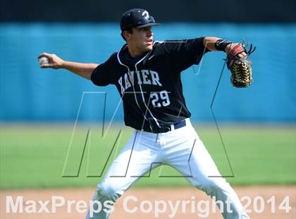 Thumbnail 3 in Xavier vs. Fairfield Prep (SCC Semifinal) photogallery.