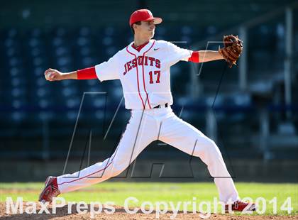 Thumbnail 1 in Xavier vs. Fairfield Prep (SCC Semifinal) photogallery.