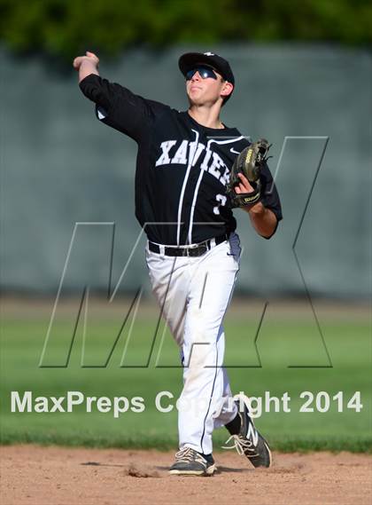 Thumbnail 2 in Xavier vs. Fairfield Prep (SCC Semifinal) photogallery.