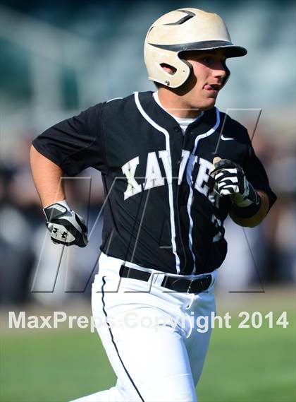 Thumbnail 3 in Xavier vs. Fairfield Prep (SCC Semifinal) photogallery.