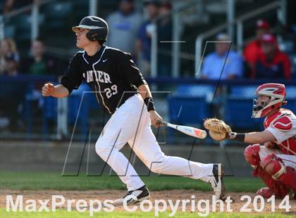 Thumbnail 3 in Xavier vs. Fairfield Prep (SCC Semifinal) photogallery.