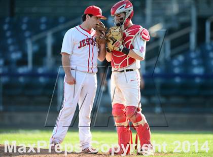 Thumbnail 3 in Xavier vs. Fairfield Prep (SCC Semifinal) photogallery.