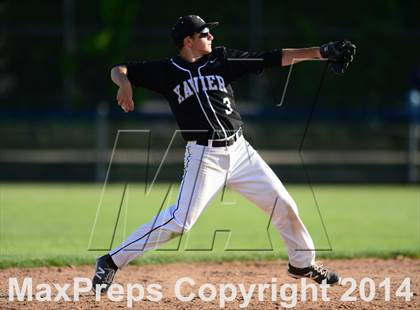 Thumbnail 2 in Xavier vs. Fairfield Prep (SCC Semifinal) photogallery.