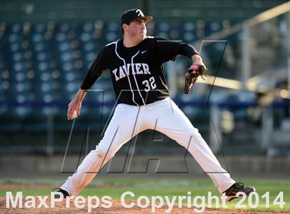 Thumbnail 3 in Xavier vs. Fairfield Prep (SCC Semifinal) photogallery.