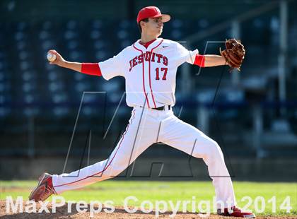 Thumbnail 2 in Xavier vs. Fairfield Prep (SCC Semifinal) photogallery.
