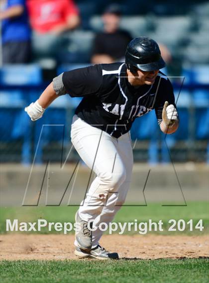 Thumbnail 3 in Xavier vs. Fairfield Prep (SCC Semifinal) photogallery.