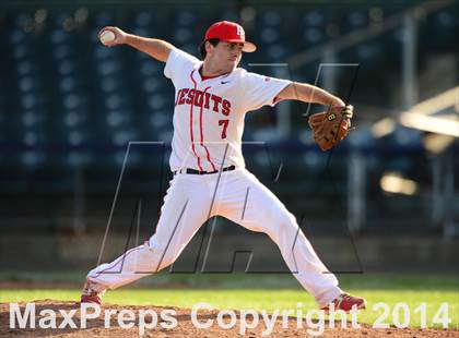 Thumbnail 2 in Xavier vs. Fairfield Prep (SCC Semifinal) photogallery.